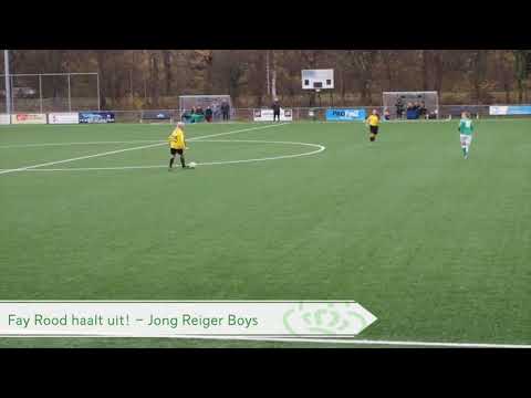 Fay Rood (Reiger Boys) wint Moment van de Week