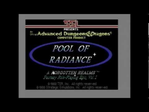 Pool of Radiance Intro Music and Demo for C64