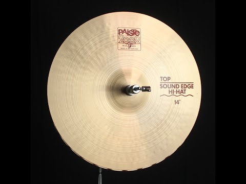 Used Paiste 14" 2002 Sound Edge Hi Hats - 942g/1069g