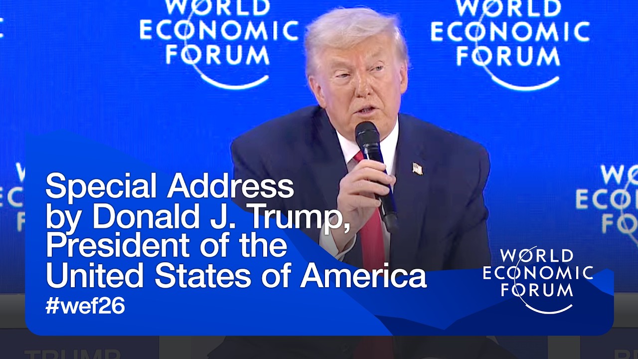 Special Address by Donald J. Trump, President of the United States of America | WEF 2026