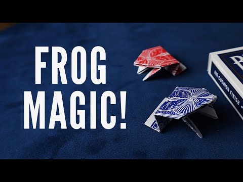 How To Do Magic With Jumping Frogs!