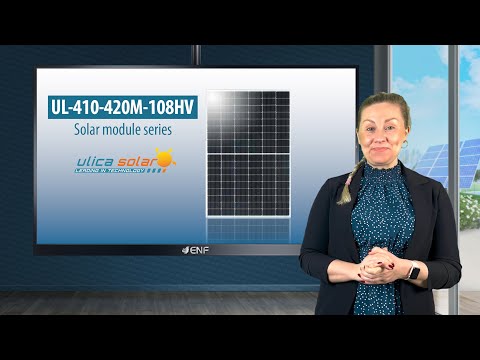 Ulica Solar - UL-410-420M-108HV Solar Module Series