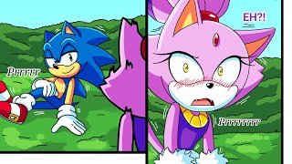 Purring Problem - Sonic x Blaze (Sonaze) Comic Dub Compilation