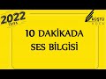 10 DAKİKADA | Ses Bilgisi | RÜŞTÜ HOCA