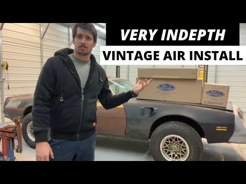 STEP BY STEP VINTAGE AIR INSTALL ON A 1978 TRANS AM