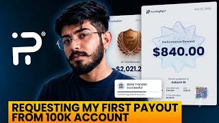 Download lagu I Took My FIRST FundingPips 100k Labs account Payout to My Bank Account via RISE! 💰🔥 | $840 Payout mp3