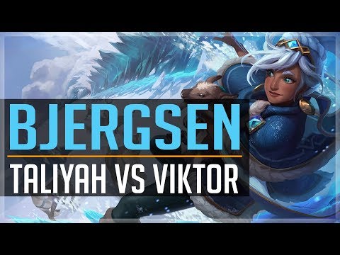 526. Bjergsen Taliyah vs Viktor Mid - Patch 7.16 Season 7 - Bjergsen Stream