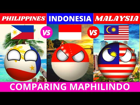 Philippines vs Indonesia vs Malaysia - Country Comparison 2022