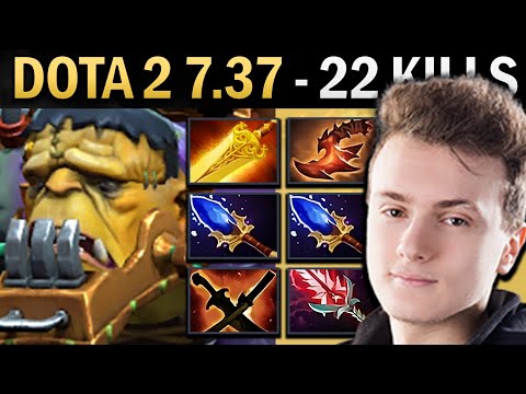 Alchemist Gameplay Miracle with 22 Kills and Aghanims - Dota 2 Kez