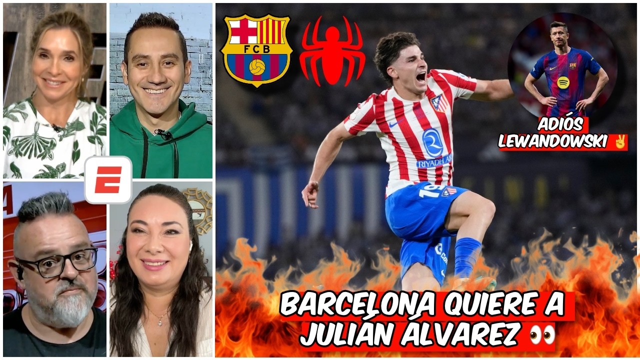 JULIÁN ÁLVAREZ: El FICHAJE PERFECTO para BARCELONA y HANSI FLICK. HECHO para ser CULÉ | Exclusivos