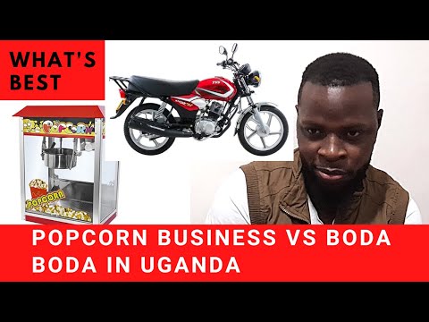 🇺🇬WHY POPCORN BUSINESS MAKES MORE MONEY THAN BODA BODA IN UGANDA-2022 THE WEALTHY MINDSET