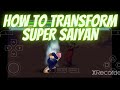 How To Transform Into Super Saiyan Shin Budokai 2 Super Saiyan Trunks