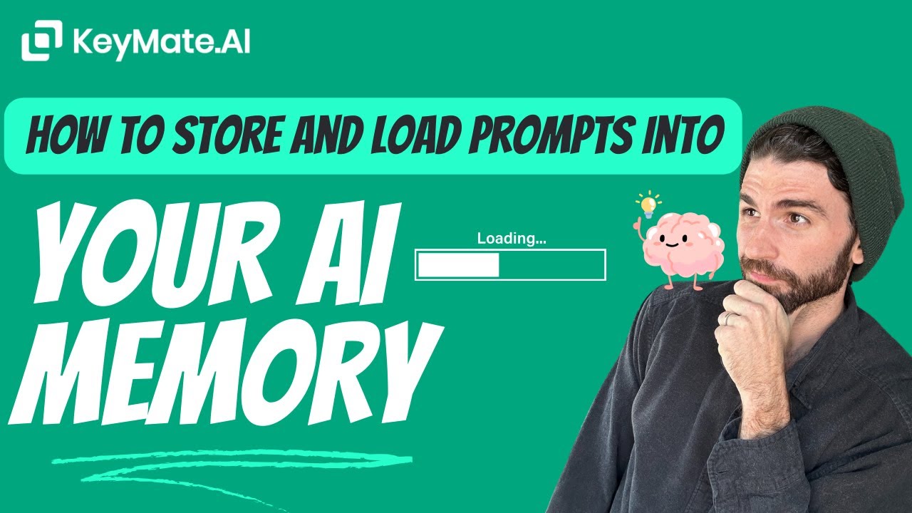 Store &amp; Load Prompts on ChatGPT with Keymate Memory