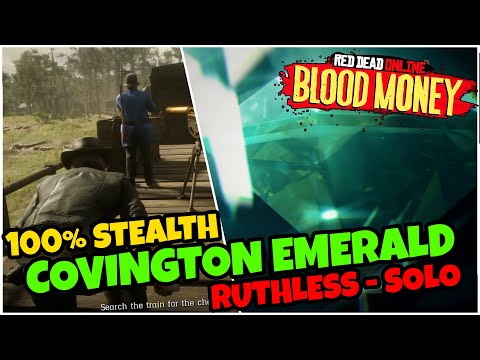 Covington Emerald 100% Stealth No Alerts (Solo - Ruthless Difficulty) Blood Money Opportunity