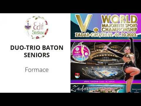EDIT Staškov / DUO-TRIO BATON SENIORS / Formace