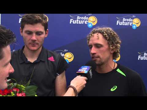 Interview winnaars heren dubbel