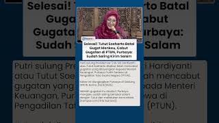 Download lagu Selesai! Tutut Soeharto Cabut Gugatan Terhadap Menkeu di PTUN, Purbaya: Sudah Saling Kirim Salam mp3