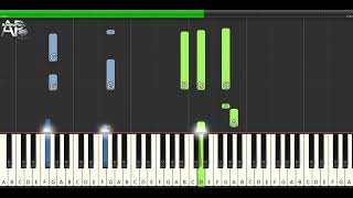 On The Turning Away - Pink Floyd | Adelina Piano synthesia tutorial