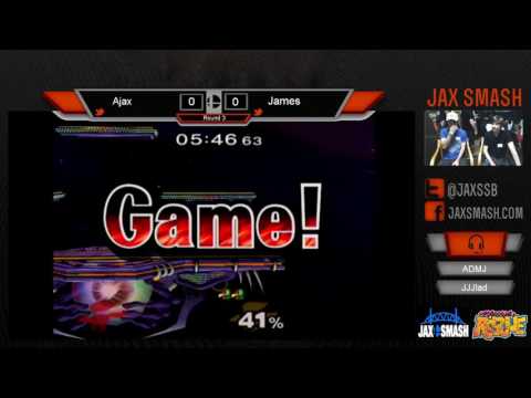 Jax Smash Weekly 7/28/16 SSBM- Ajax vs James WR3