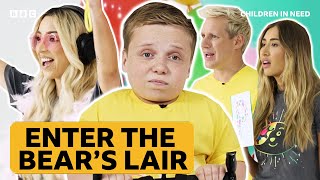 Lenny Rush Speaks in Rhymes for a WHOLE DAY 😳 | Celebs pitch crazy fundraisers in the Bear's Lair 😂