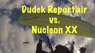 Paramotor wings  beyond beginner Part II- Dudek Nucleon XX vs Report&#39;air