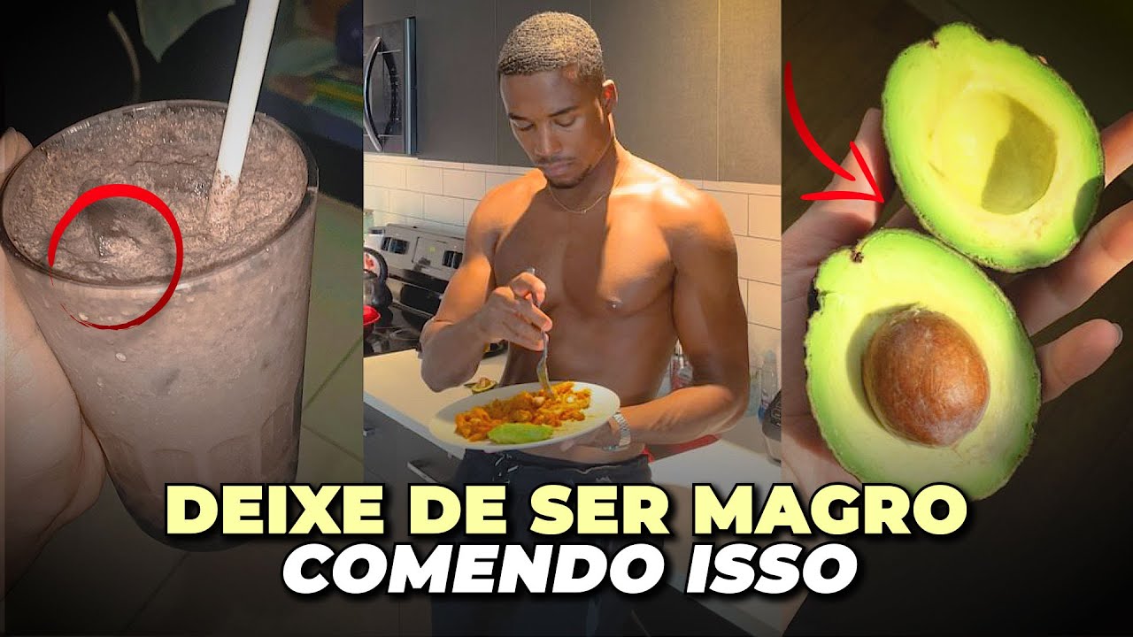 Top alimentos PODEROSOS para GANHAR MASSA MUSCULAR | Glow Up Masculino