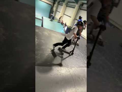 little session at delta 4 #scooterlife  #spanner  #skatepark #deltafour