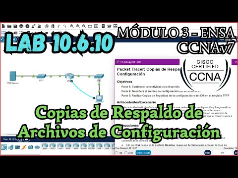 10.6.10 Packet Tracer - Configuration File Backups (Resolution)