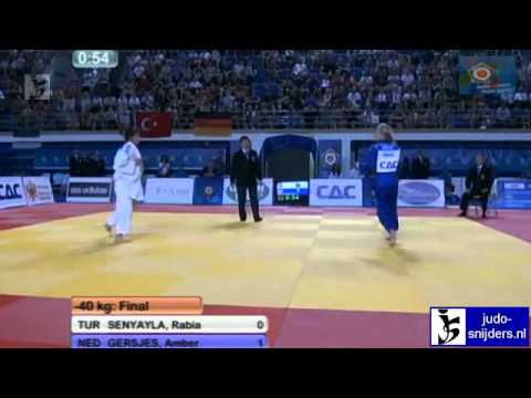 Rabia Senyayla (TUR) - Amber Gersjes (NED) [-40kg] final