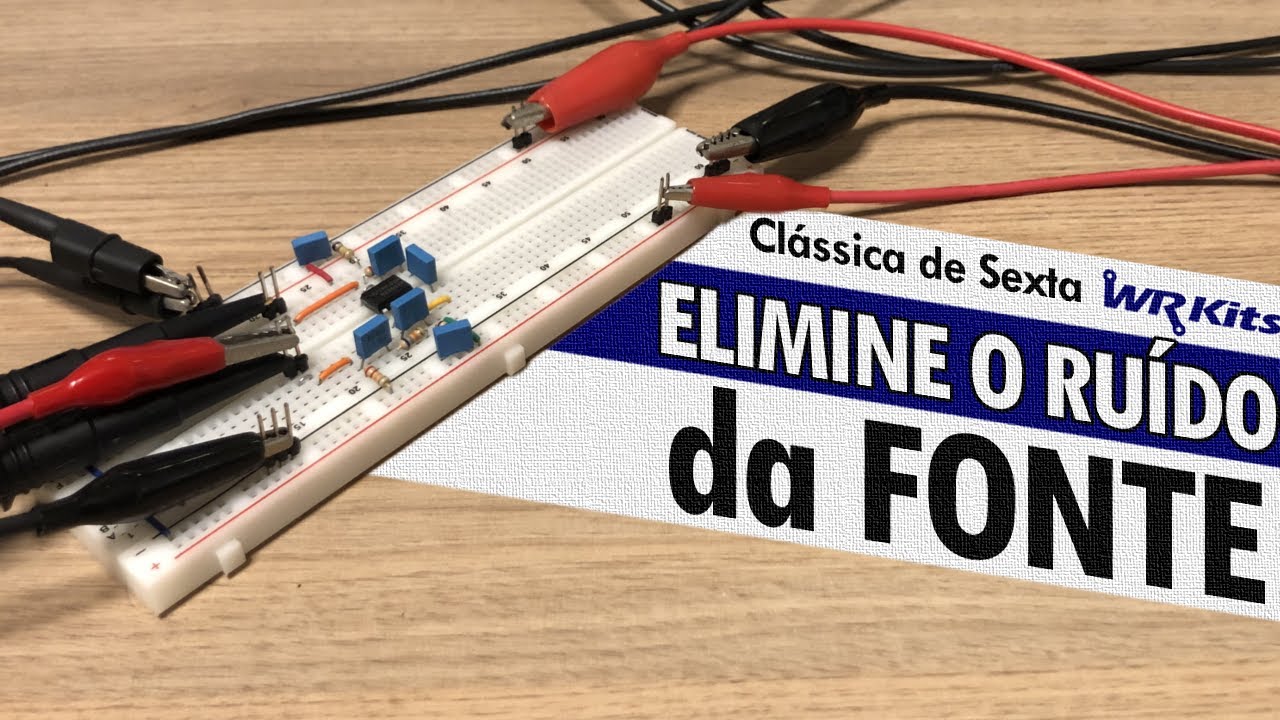 CHEGA DE RUÍDO DE FONTE DE ALIMENTAÇÃO NO SEU SISTEMA DE ÁUDIO