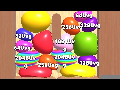 Satisfying and relaxing ASMR Mobile Games - Blob Merge 3D