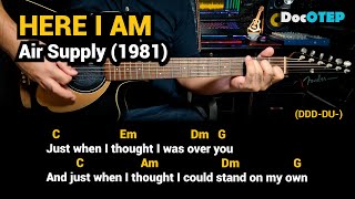 Download lagu Here I Am - Air Supply (1981) Easy Guitar Chords Tutorial with Lyrics mp3 Download lagu Here I Am - Air Supply (1981) Easy Guitar Chords Tutorial with Lyrics mp3