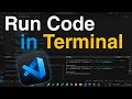 How To Run Code In Terminal In VS Code Visual Studio Code