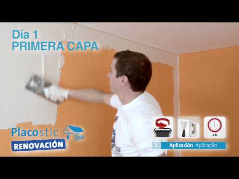 Placostic® Renovación 8 Horas - Para tapar gotelé y renovar interiores