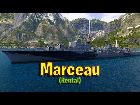 Meet The Marceau! Tier 8 French Destroyer in World of Warships Legends!