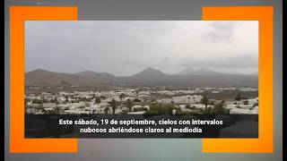 &iquest;Qu&eacute; tiempo har&aacute; en Lanzarote el fin de semana del 19 y 20 de septiembre?