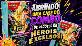 😱 ABRI UMA CASE INTEIRA de Combo de Pacotes Heróis Excelsos!
