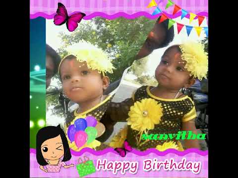 Sanvitha happy  birthday to you