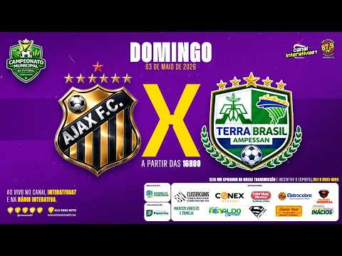 AO VIVO: AJAX X AMPESSAN | CAMPEONATO MUNICIPAL 2026 | 1ª RODADA