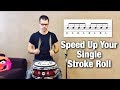 How To Speed Up Your Single Stroke Roll | Drum Lesson By Dex Star