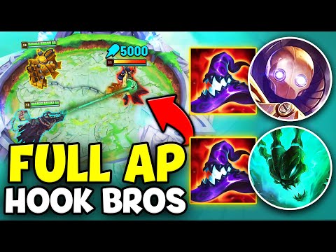 We played the Hook Brothers... but we go FULL AP and one shot you (BLITZCRANK BUFFS)