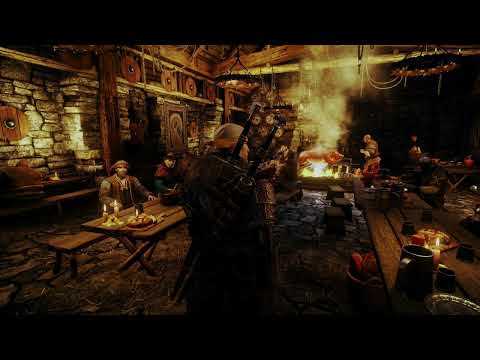Witcher 3 | Back on the Path (Gwent Tavern) 1 hour version | Long version | Tavern Music