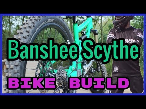 Banshee Scythe Bike Build - Rebuild 2016 in HD