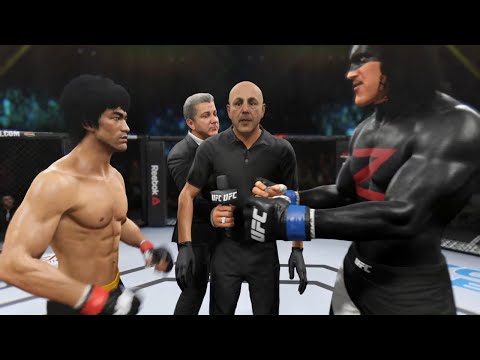 Bruce Lee vs. Crazy Zorro - EA Sports UFC 2 - Dragon Fights 🐉