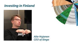 Atte Hujane, CEO of Singa, Finland