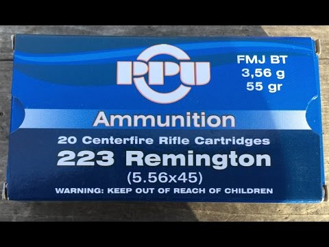.223 Remington, 55gr FMJ Prvi Partizan, Velocity Test
