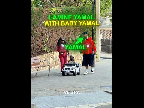 Baby Yamal Tries To Copy His Brother.. 😂