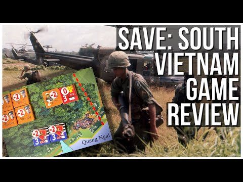 Save: South Vietnam Wargame Review | Fortress Games | Historical Board Game