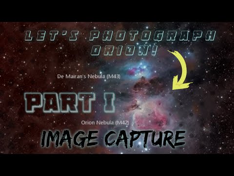 How to Photograph The Orion Nebula/ (Full HDR image capture and processing) Part 1