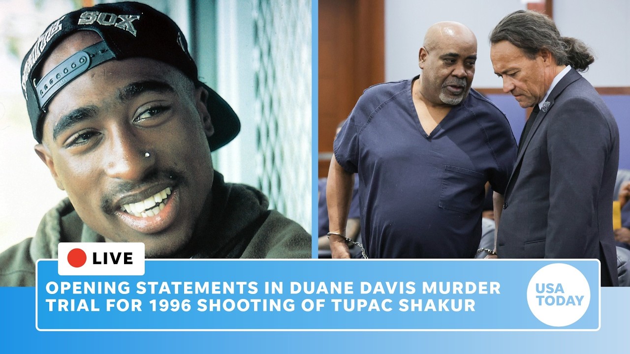 Tupac trial live: Opening statements begin case against Duane Davis in 1996 murder of hip-hop legend